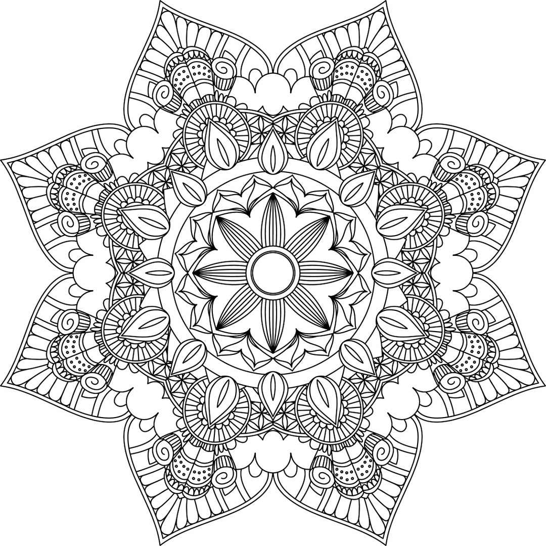 Mandala Coloring Pages Adult Coloring Sheet Printable Coloring Page Mandala Coloring Pages Adult Coloring Sheet Printable Coloring Page