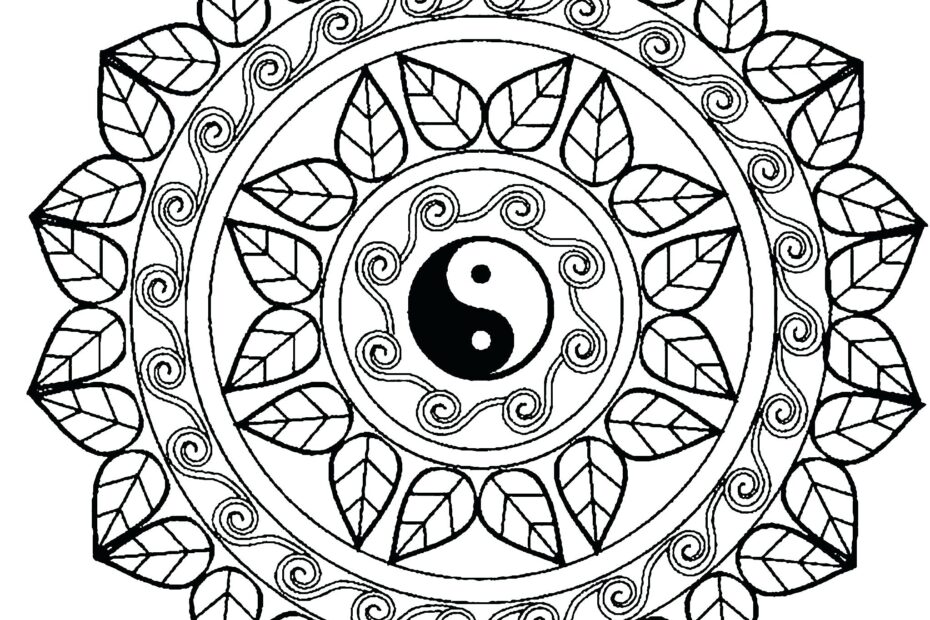 Mandala Coloring Pages Advanced Level Printable At GetColorings