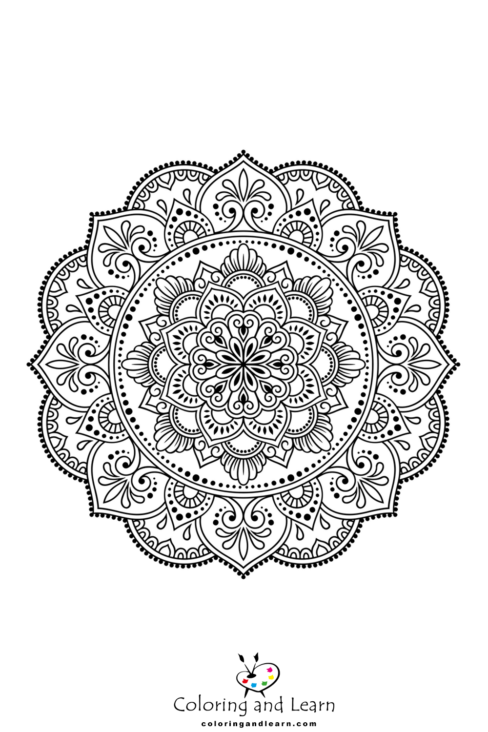 Mandala Coloring Pages FREE 2024 Coloring And Learn