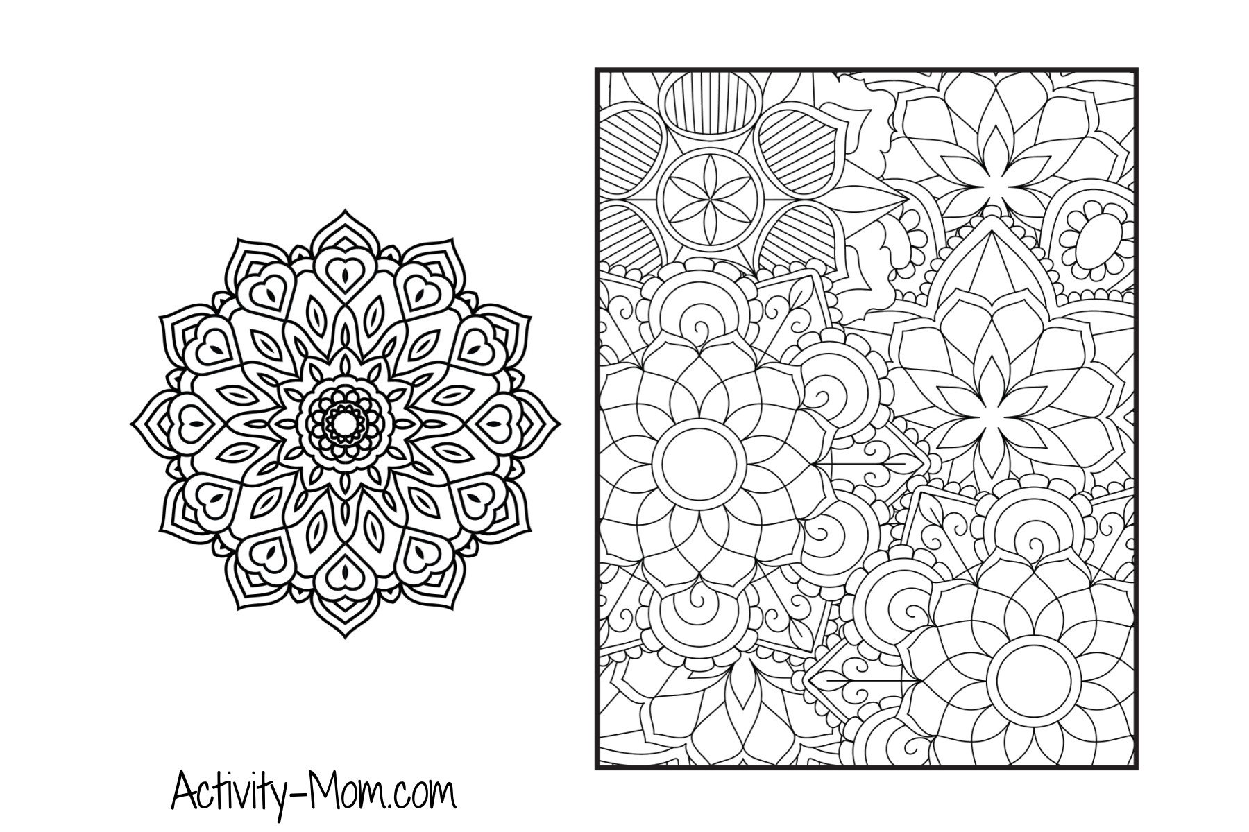 mandala coloring pages for print mandala coloring pages for print