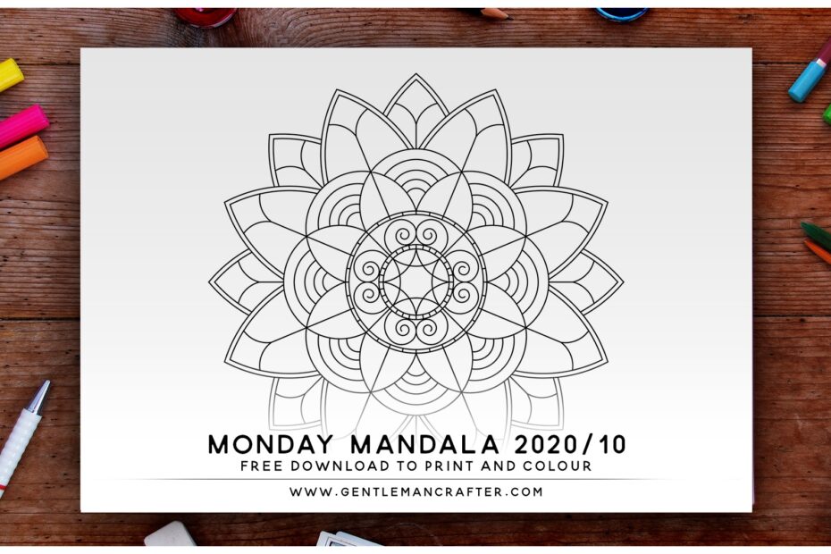 Mandala Monday 2020 10 FREE Design To Download Print And Colour