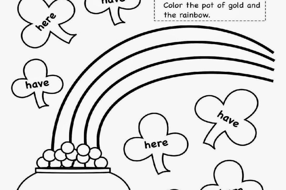 March Coloring Sheets Free Coloring Sheet