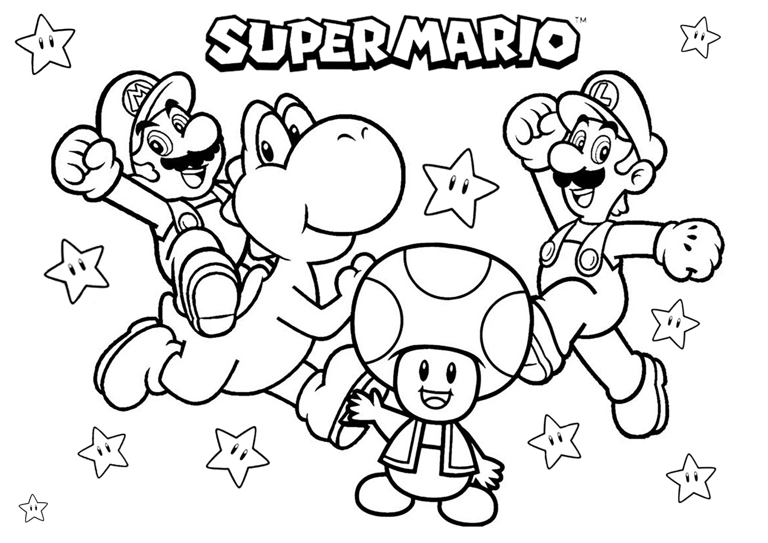 Mario Bros Colouring Pages Free Free Printable Templates Mario Bros Colouring Pages Free Free Printable Templates