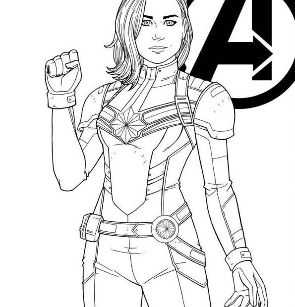 Marvel Coloring Pages Free Printable Marvel Pdf Coloring