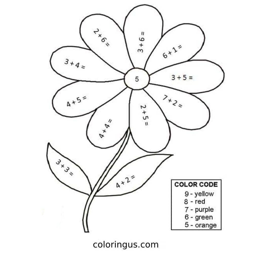 Math Coloring Pages Free Printable PDF Math Coloring Pages Free Printable PDF