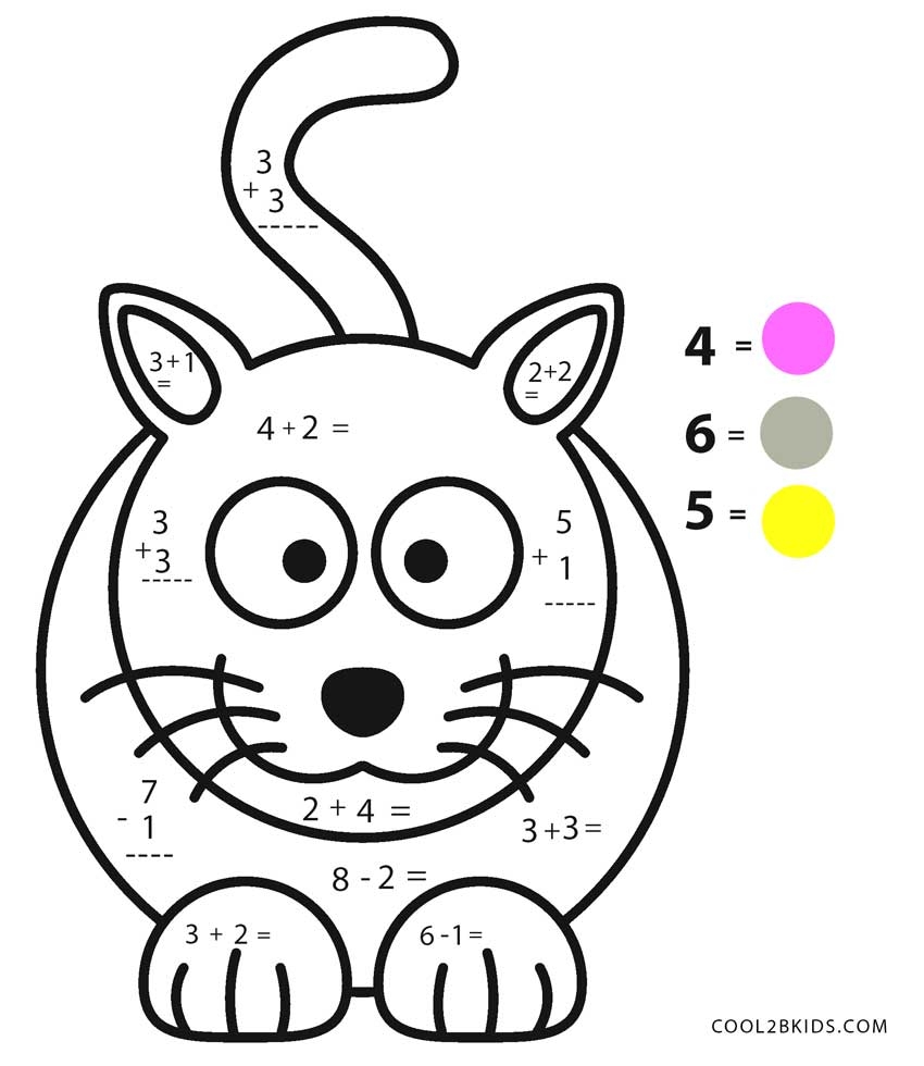 Math Printable Coloring Pages Math Printable Coloring Pages