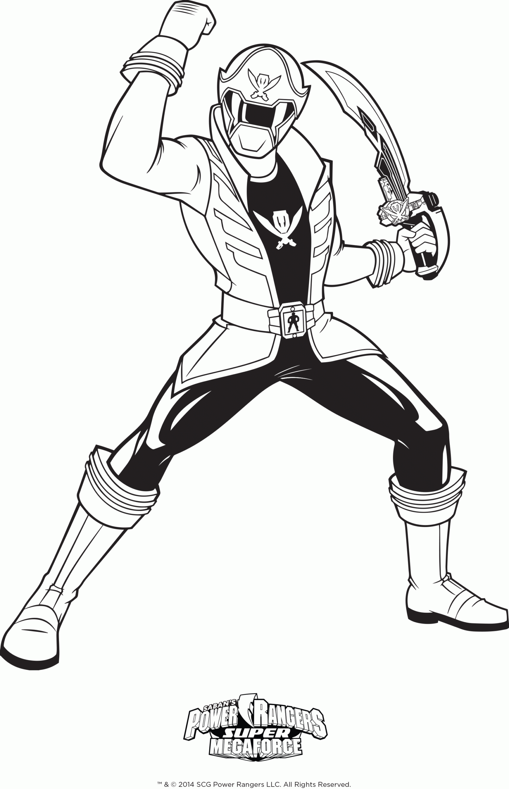 Megaforce Power Rangers Coloring Pages Printable Coloring Home Megaforce Power Rangers Coloring Pages Printable Coloring Home