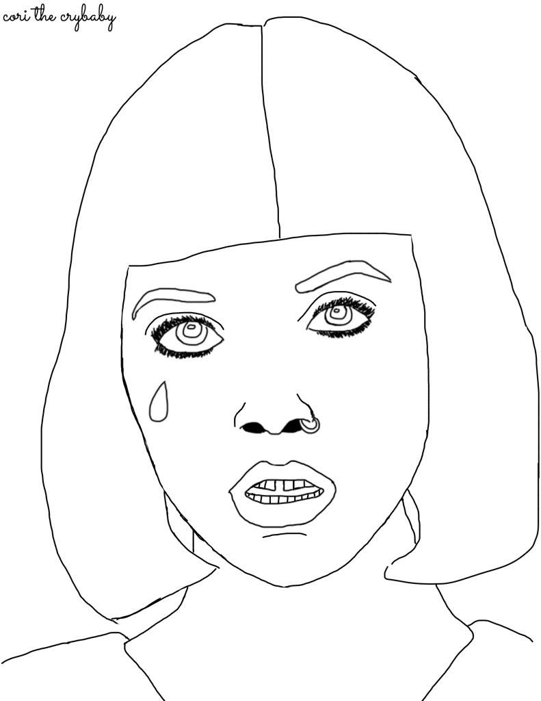 Melanie Martinez Coloring Pages Coloring Pages