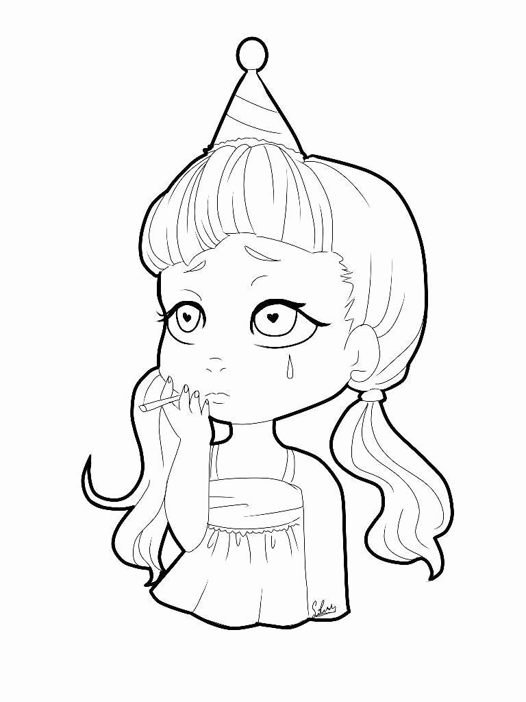 Melanie Martinez Coloring Pages