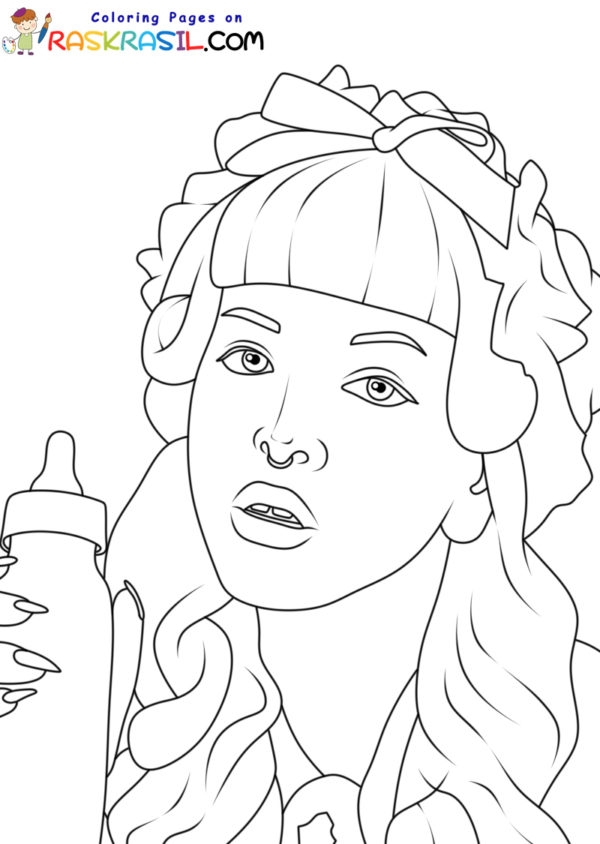 Melanie Martinez Coloring Melanie Martinez Coloring