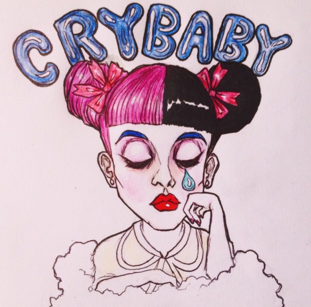 Melanie Martinez Drawing Crybaby Melanie Martinez Drawing Crybaby