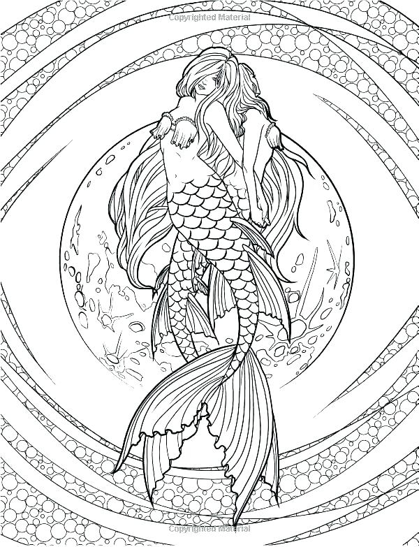 mermaid coloring pages for adults mermaid coloring pages for adults
