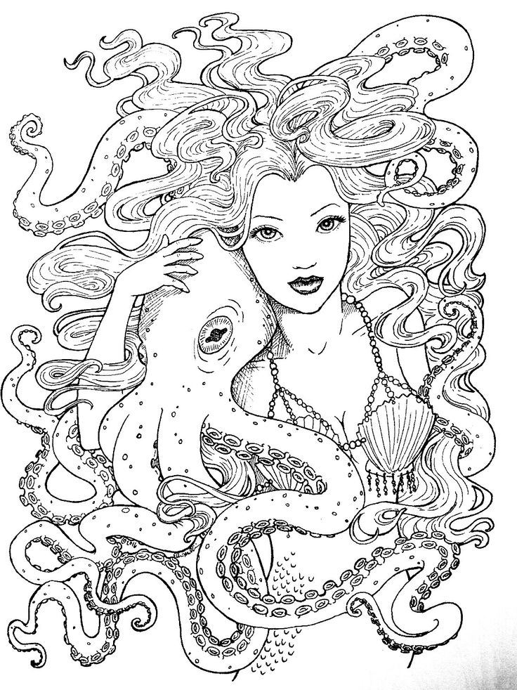 Mermaid Coloring Pages For Adults Mermaid Coloring Pages Printable Mermaid Coloring Pages For Adults Mermaid Coloring Pages Printable
