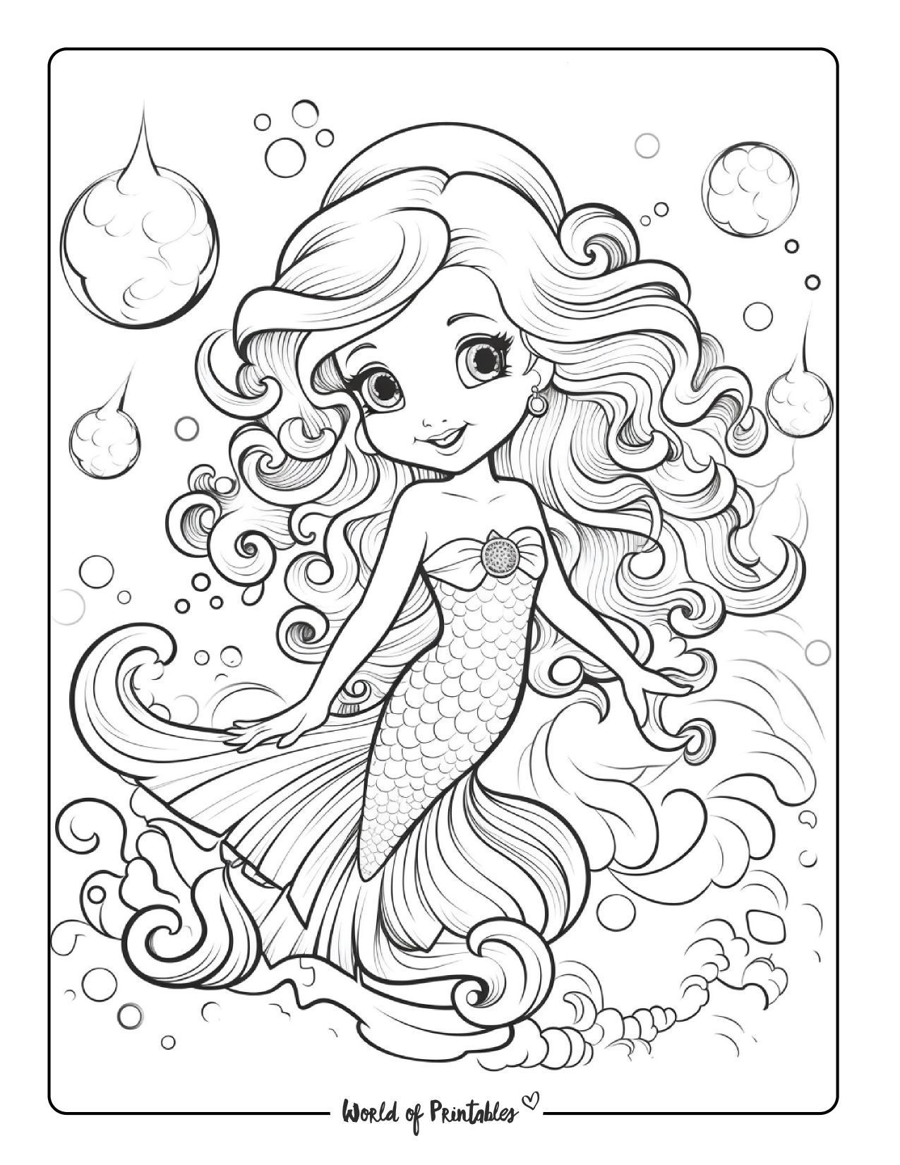 Mermaid Coloring Pages Free Printable Worksheets Library Mermaid Coloring Pages Free Printable Worksheets Library