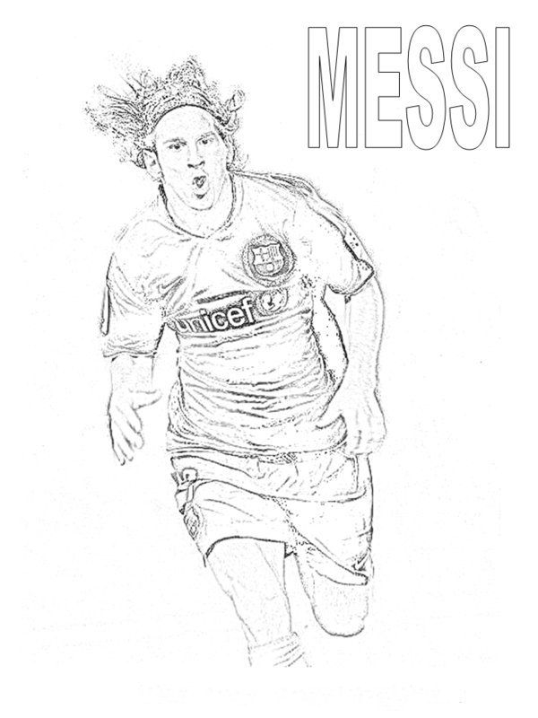 Messi Coloring Pages Coloring Home Messi Coloring Pages Coloring Home