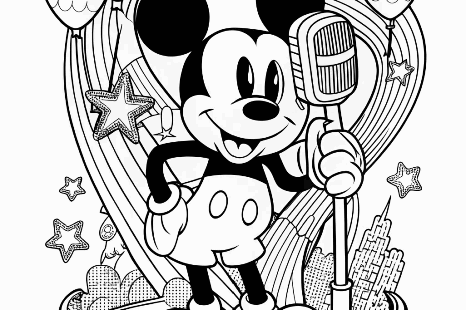 Mickey Mouse Colouring Sheets Printable Infoupdate