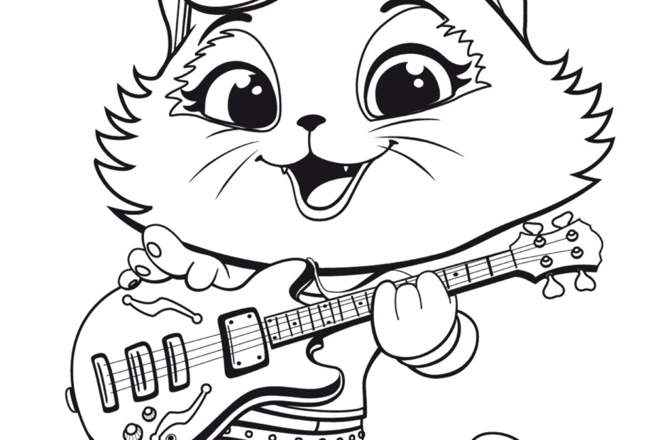 Mindfulness For Coloring Cats Coloring Pages