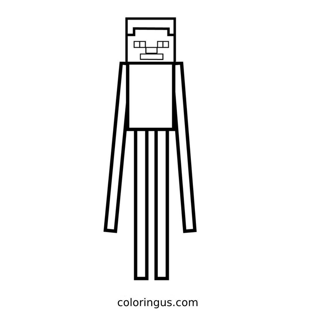 Minecraft Coloring Pages Free Printable PDF 