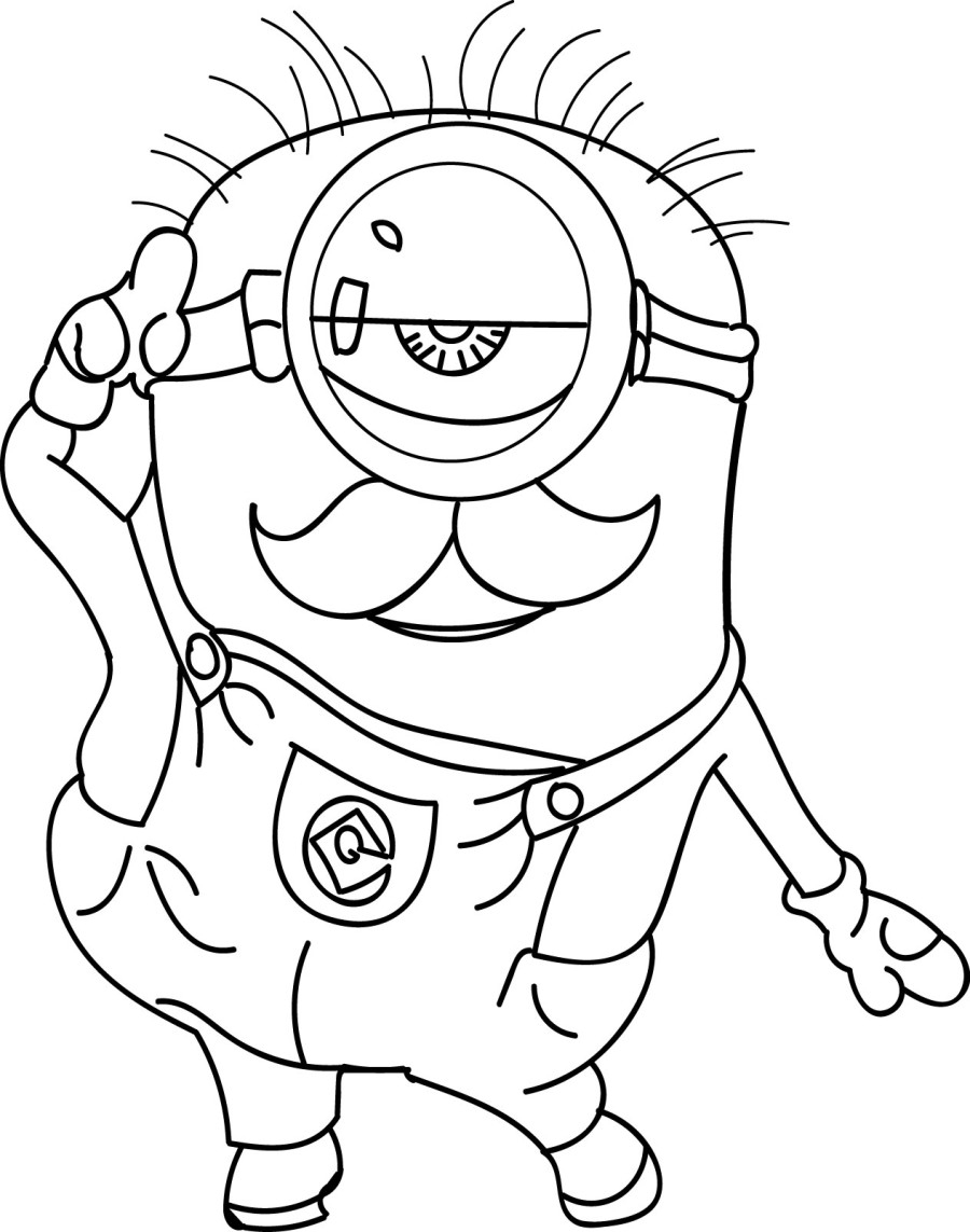 minion coloring pages for fans minion coloring pages for fans