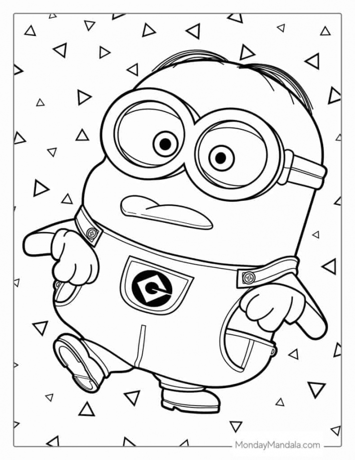 Minion Coloring Pages Free Printable FREE Printable HQ Minion Coloring Pages Free Printable FREE Printable HQ