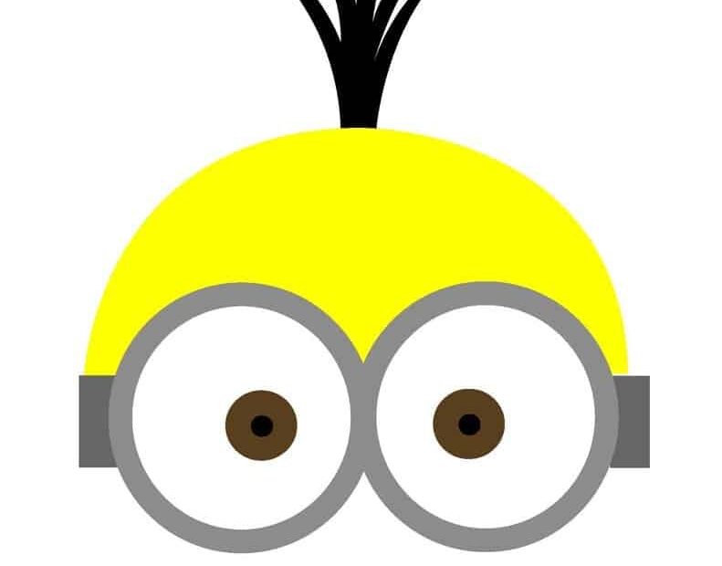 Minion Face Printable