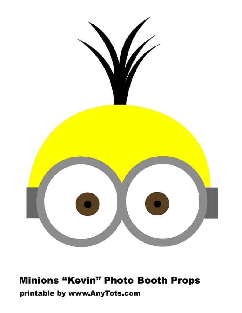 Minion Face Printable