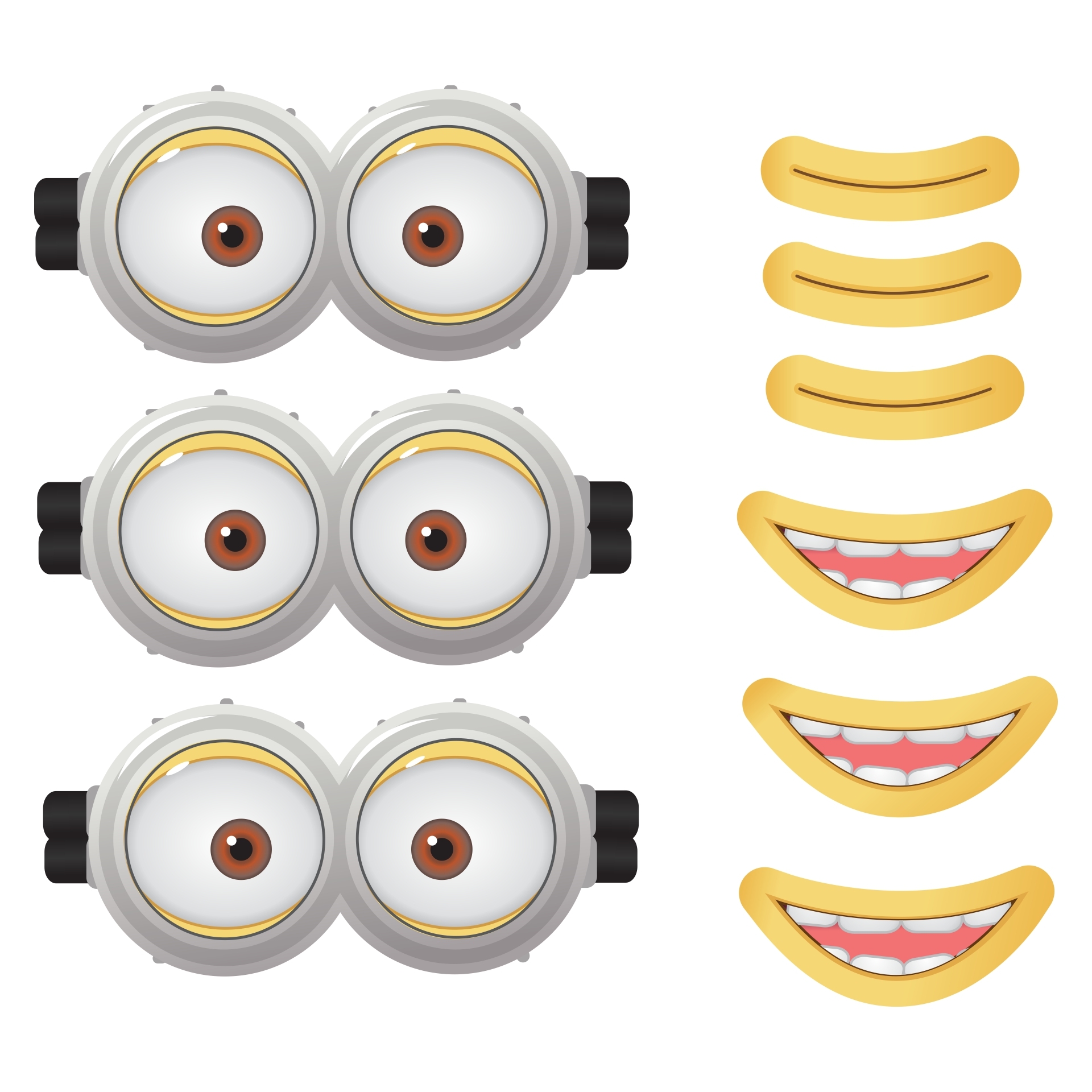 Minion Mouth Printable Printable Calendar