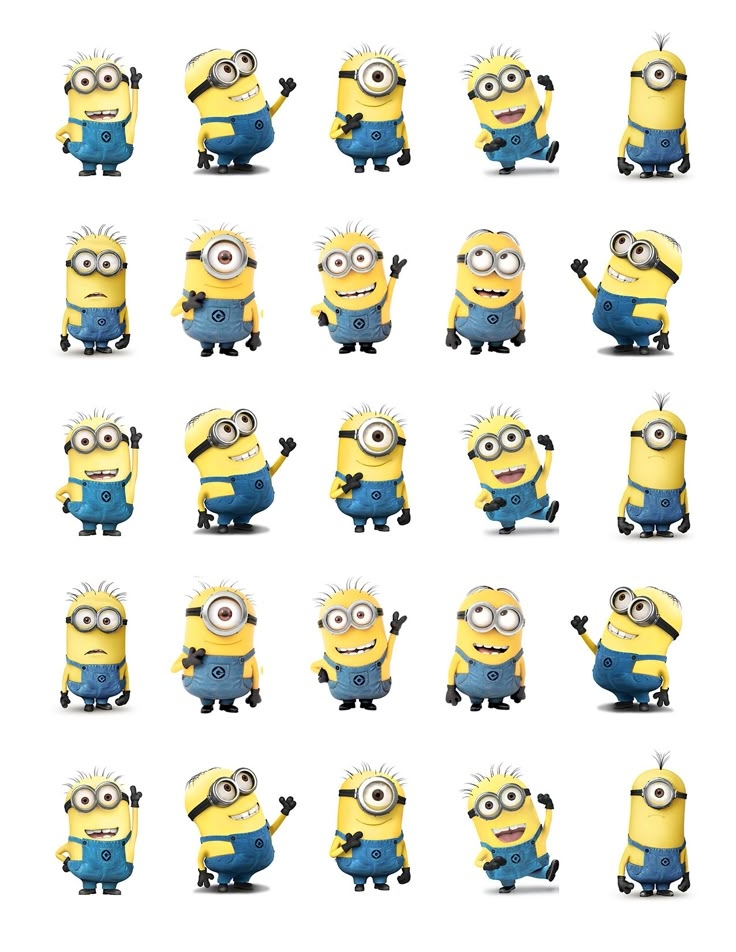 Minion Printable Cutouts Printable New Year Banners