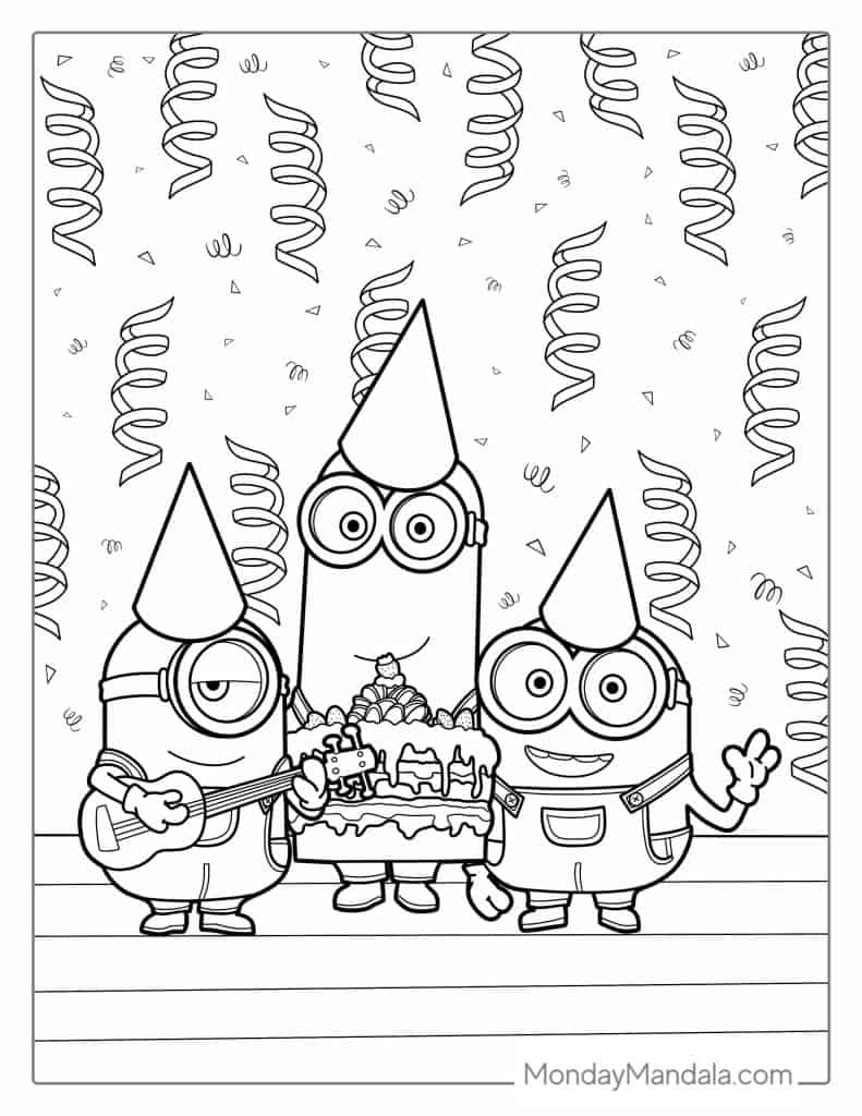 Minions Images To Colour And Print Infoupdate Minions Images To Colour And Print Infoupdate