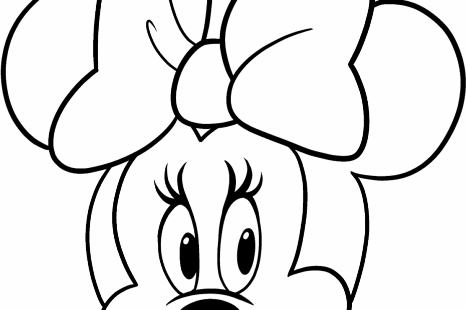 Minnie Mouse Colouring Pages Printable Infoupdate