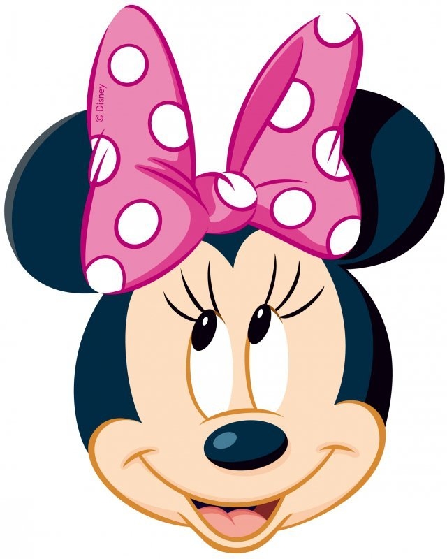 Minnie Mouse Cut Out Templates