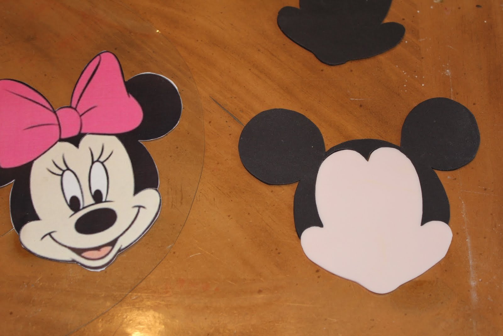 Minnie Mouse Face Templates