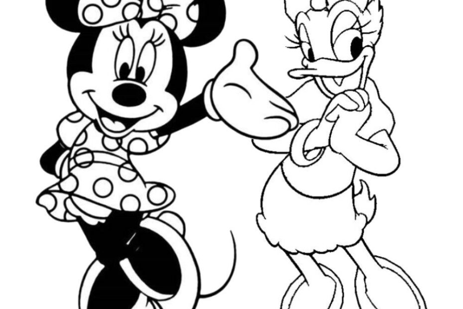 Minnie Mouse Free Printable Minnie Mouse Coloring Pages