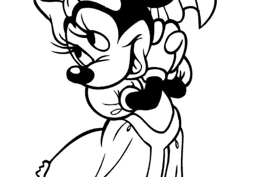 Minnie Mouse Princess Coloring Pages Coloring Pages