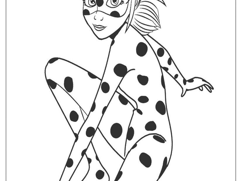 Miraculous Ladybug Coloring Pages Miraculous Ladybug Coloring Pages