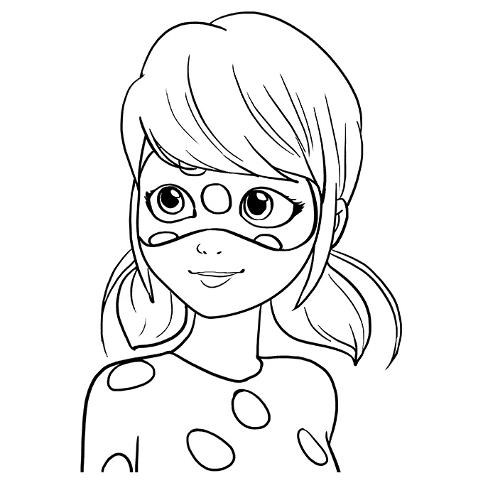 Miraculous Ladybug Coloring Pages Printable Coloring Book 