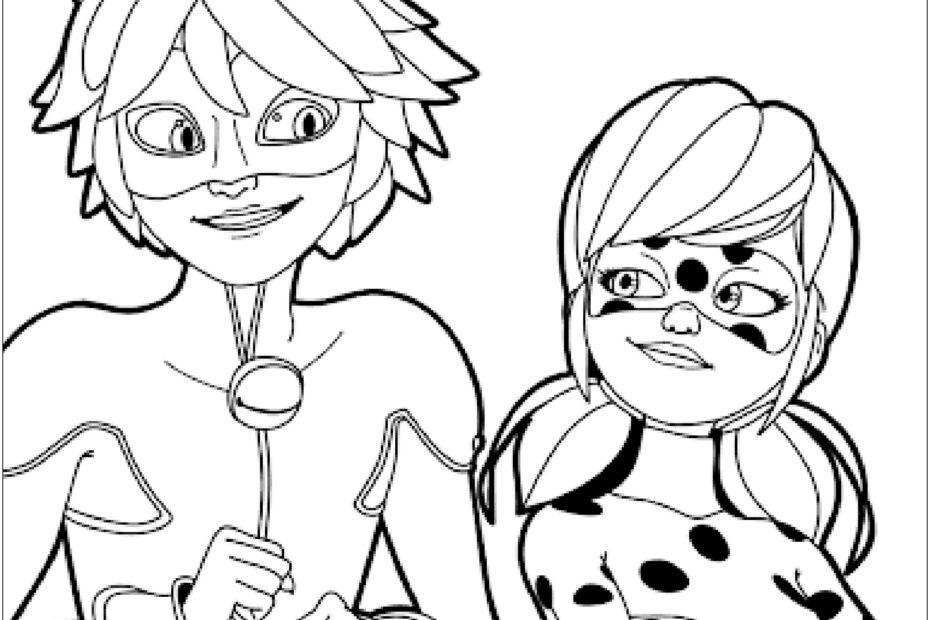 Miraculous Ladybug Colouring Pages Pdf Free Printable Templates