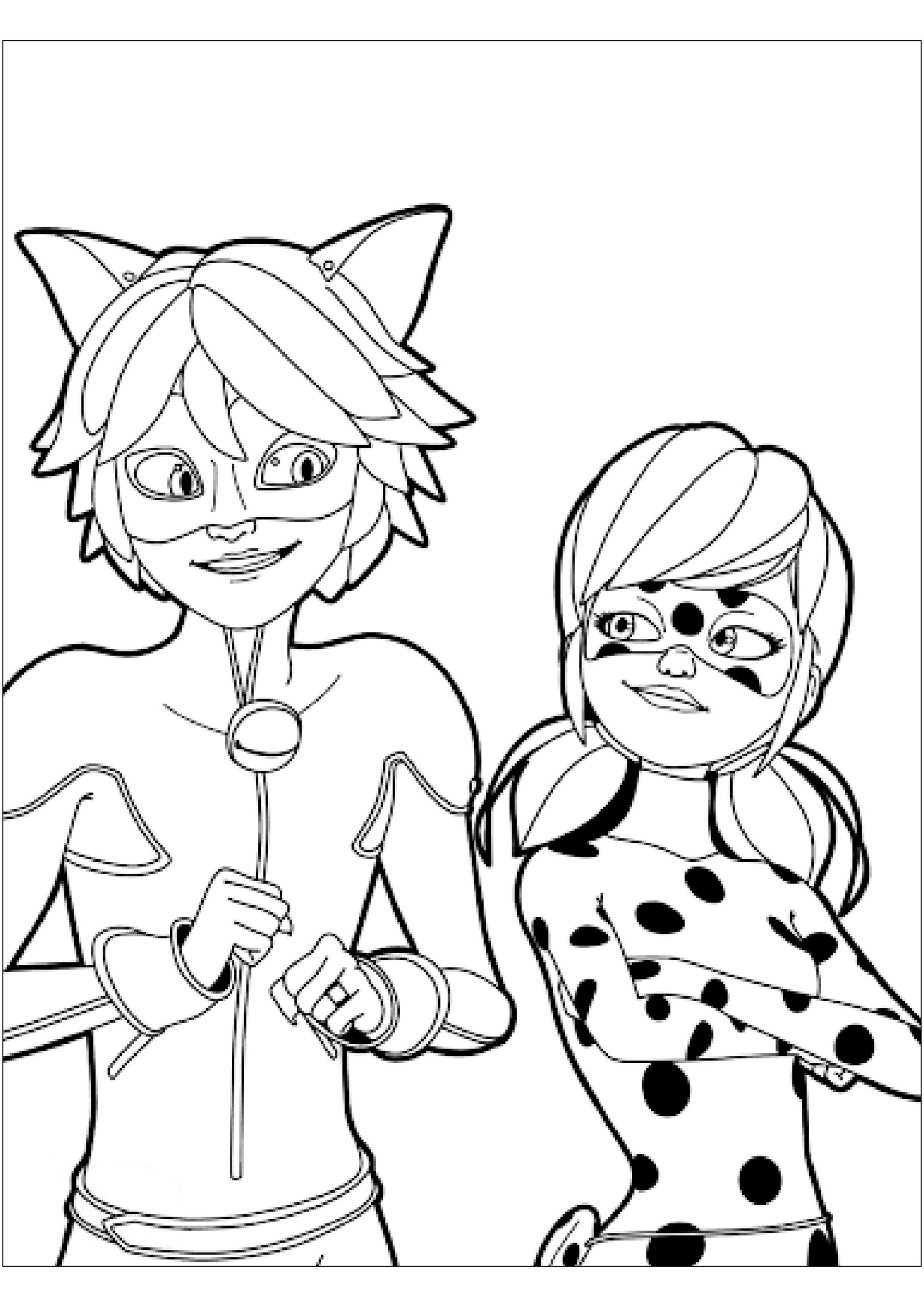 Miraculous Ladybug Colouring Pages Pdf Free Printable Templates