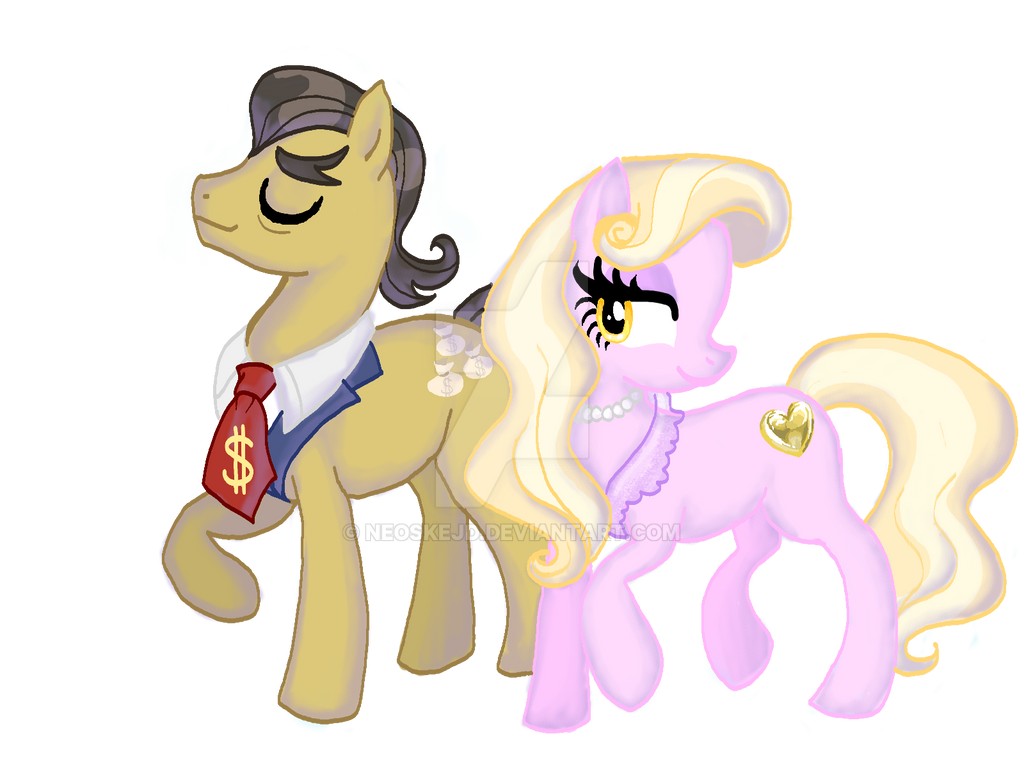 MLP Filthy Rich And Gold Digger By NeoSkejd On DeviantArt MLP Filthy Rich And Gold Digger By NeoSkejd On DeviantArt