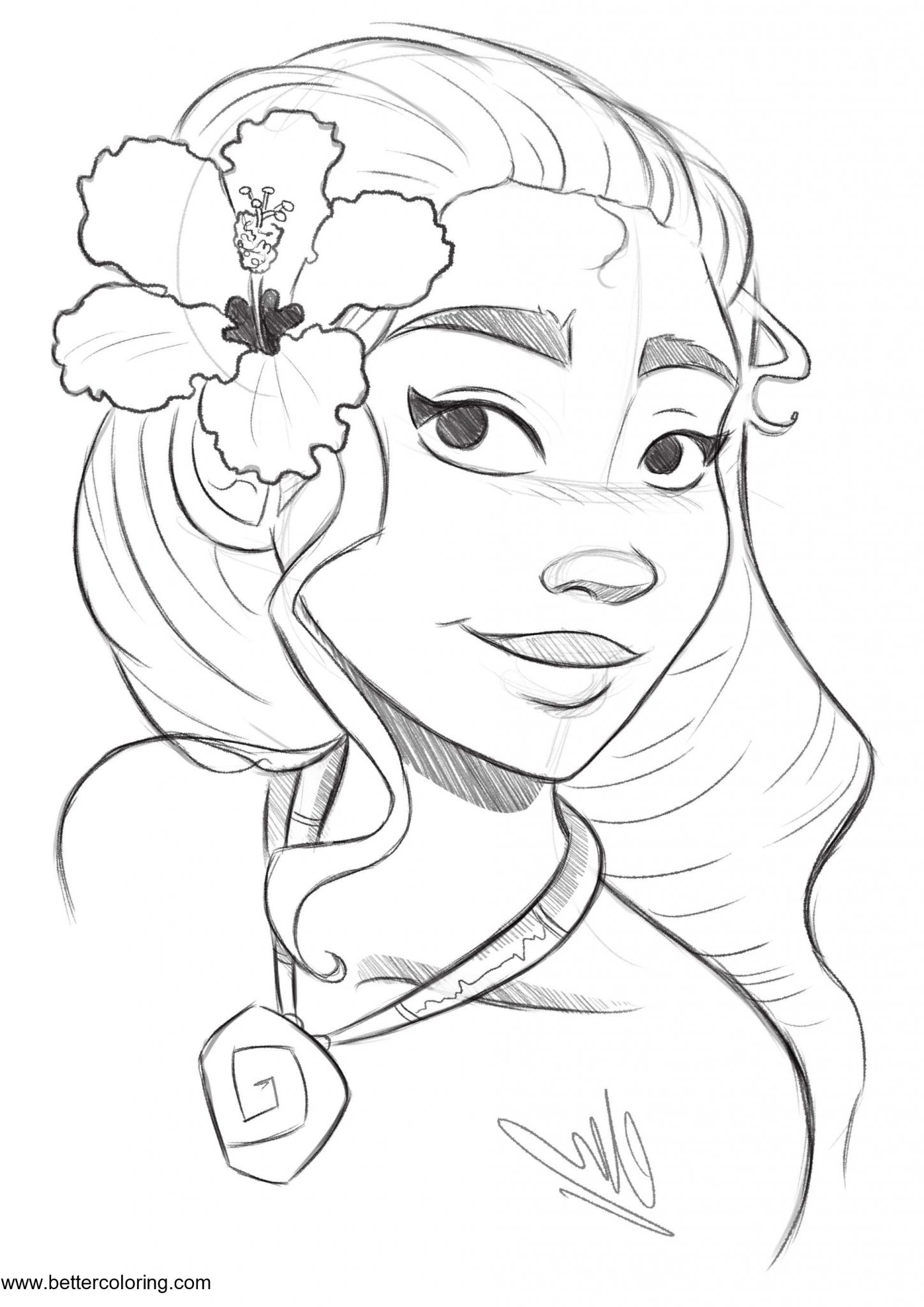 Free Moana Coloring Pages Free Moana Coloring Pages