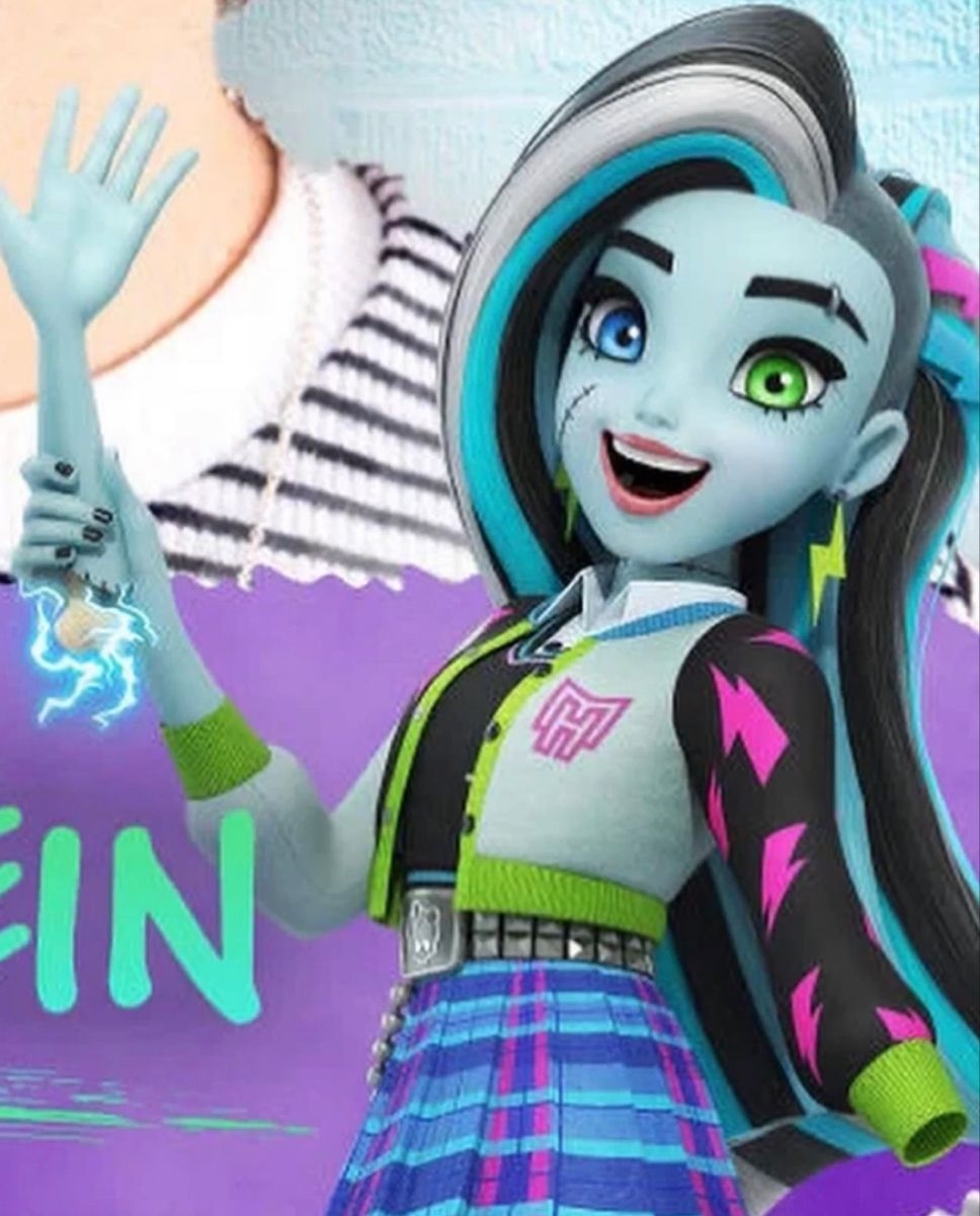 Monster High 2022 Reboot Animated Series Frankie Monster High Monster High 2022 Reboot Animated Series Frankie Monster High