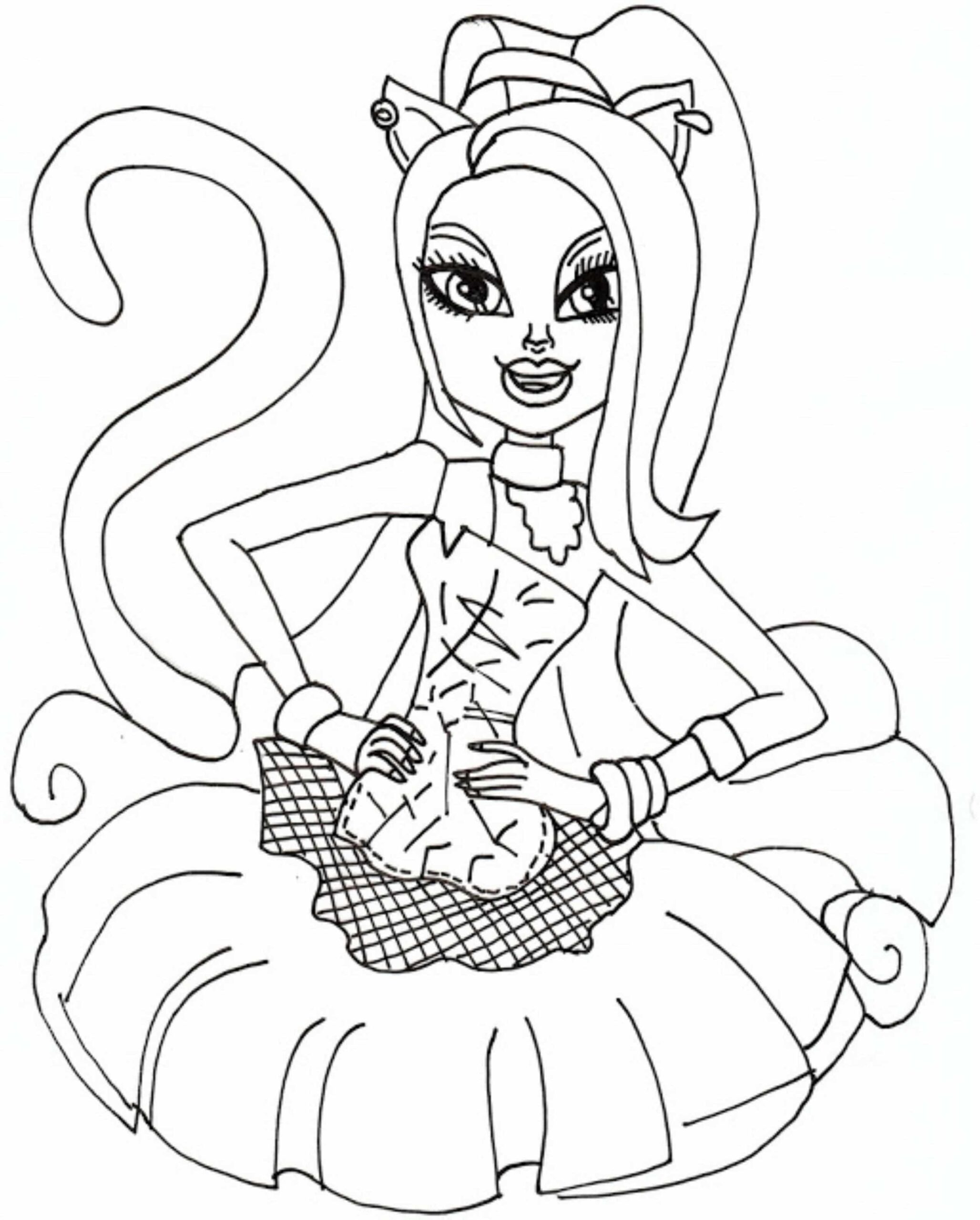 printable Monster High coloring pages printable Monster High coloring pages