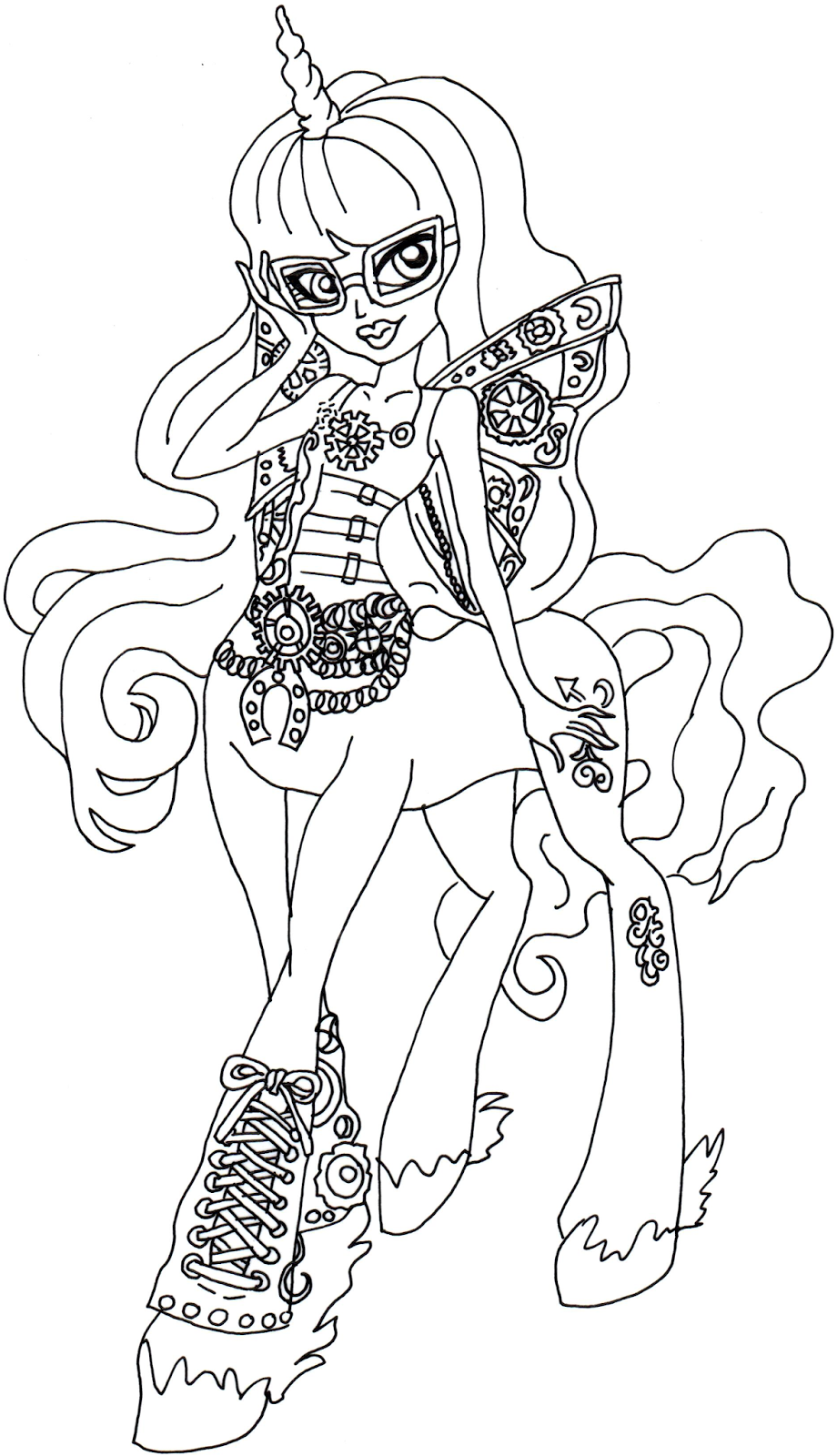 Monster High Coloring Pages Printables Coloring Home Monster High Coloring Pages Printables Coloring Home