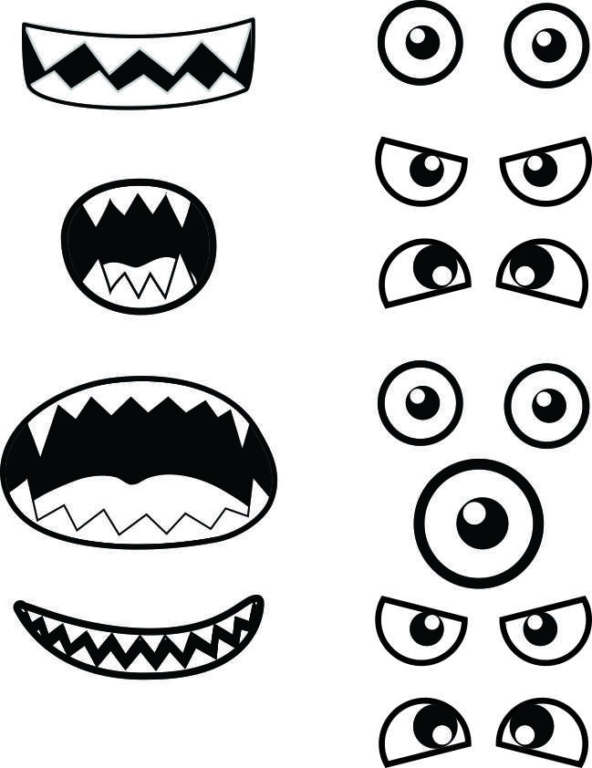 Monster Printables Craft