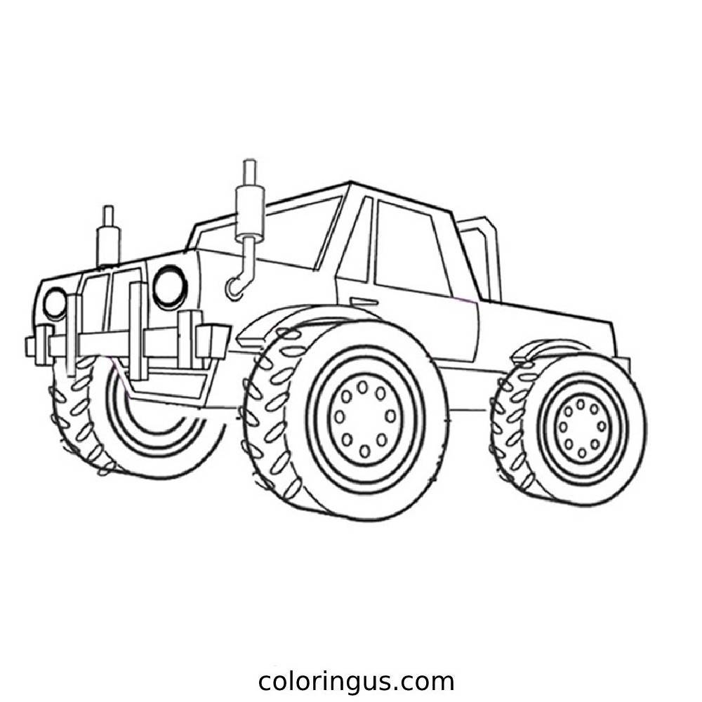 Monster Truck Coloring Pages Free Printable Sheets Monster Truck Coloring Pages Free Printable Sheets