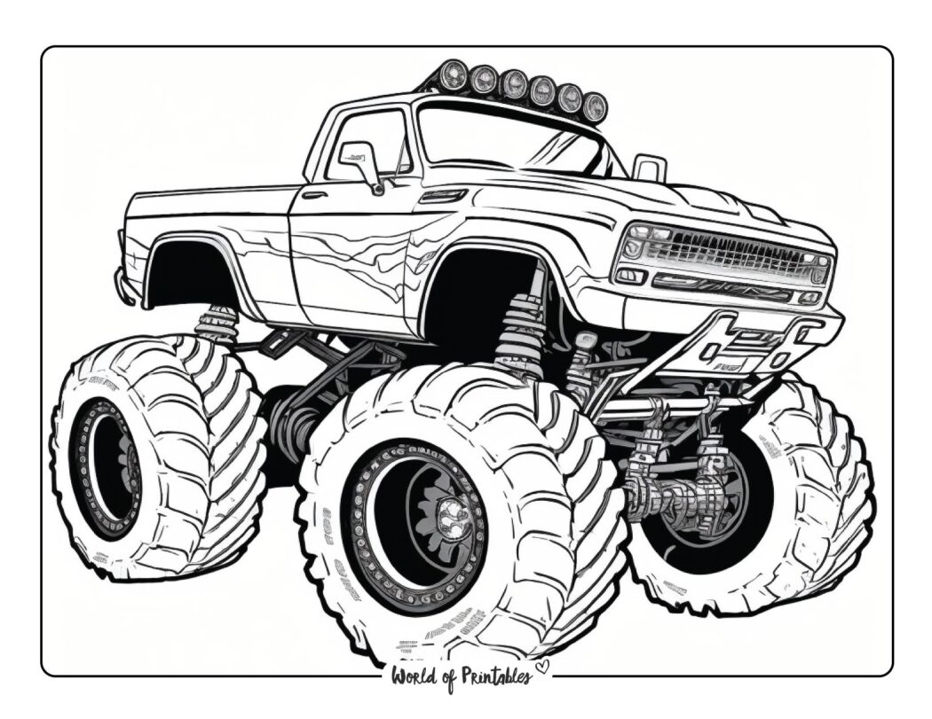 printable pictures of monster trucks printable pictures of monster trucks