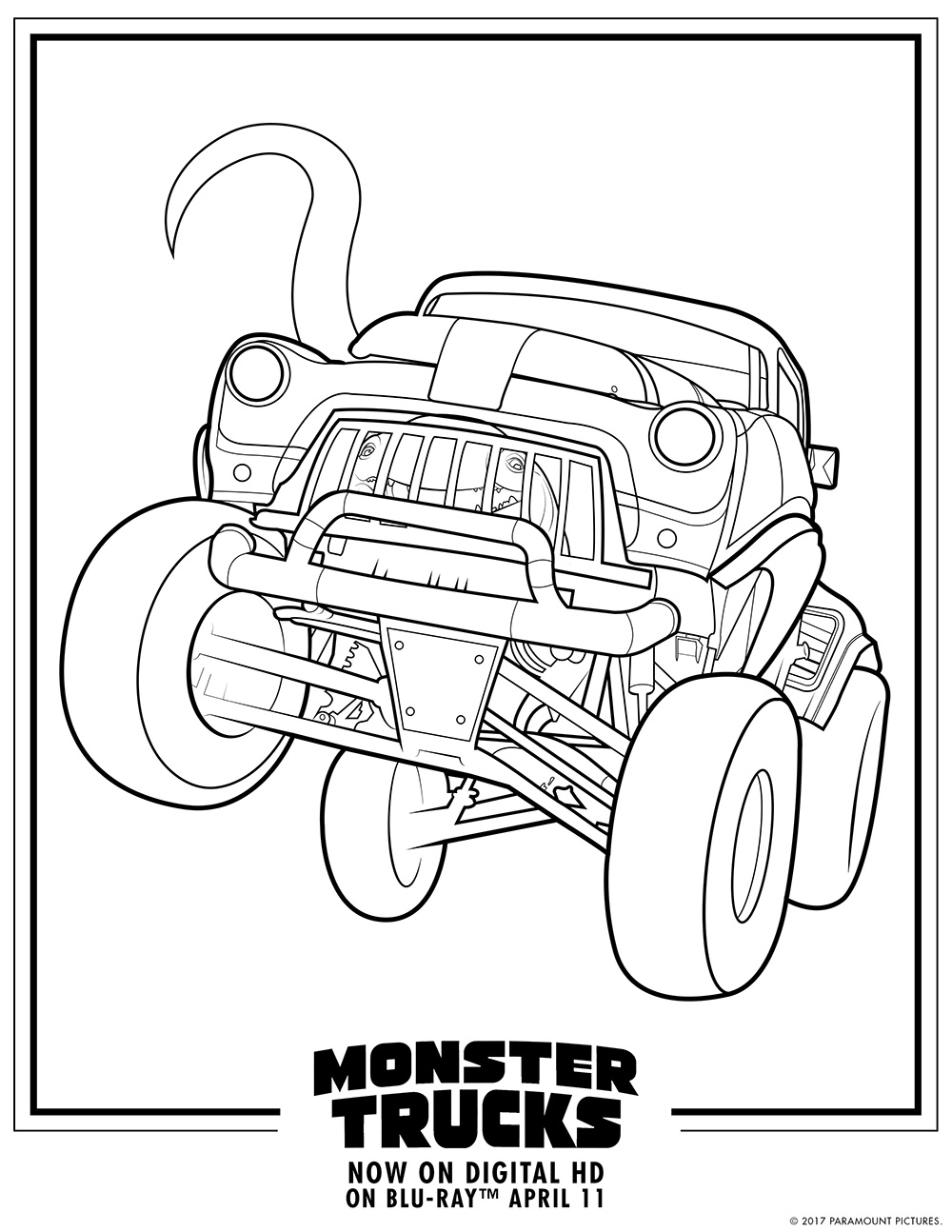 Monster Trucks Printable Coloring Pages All For The Boys Monster Trucks Printable Coloring Pages All For The Boys
