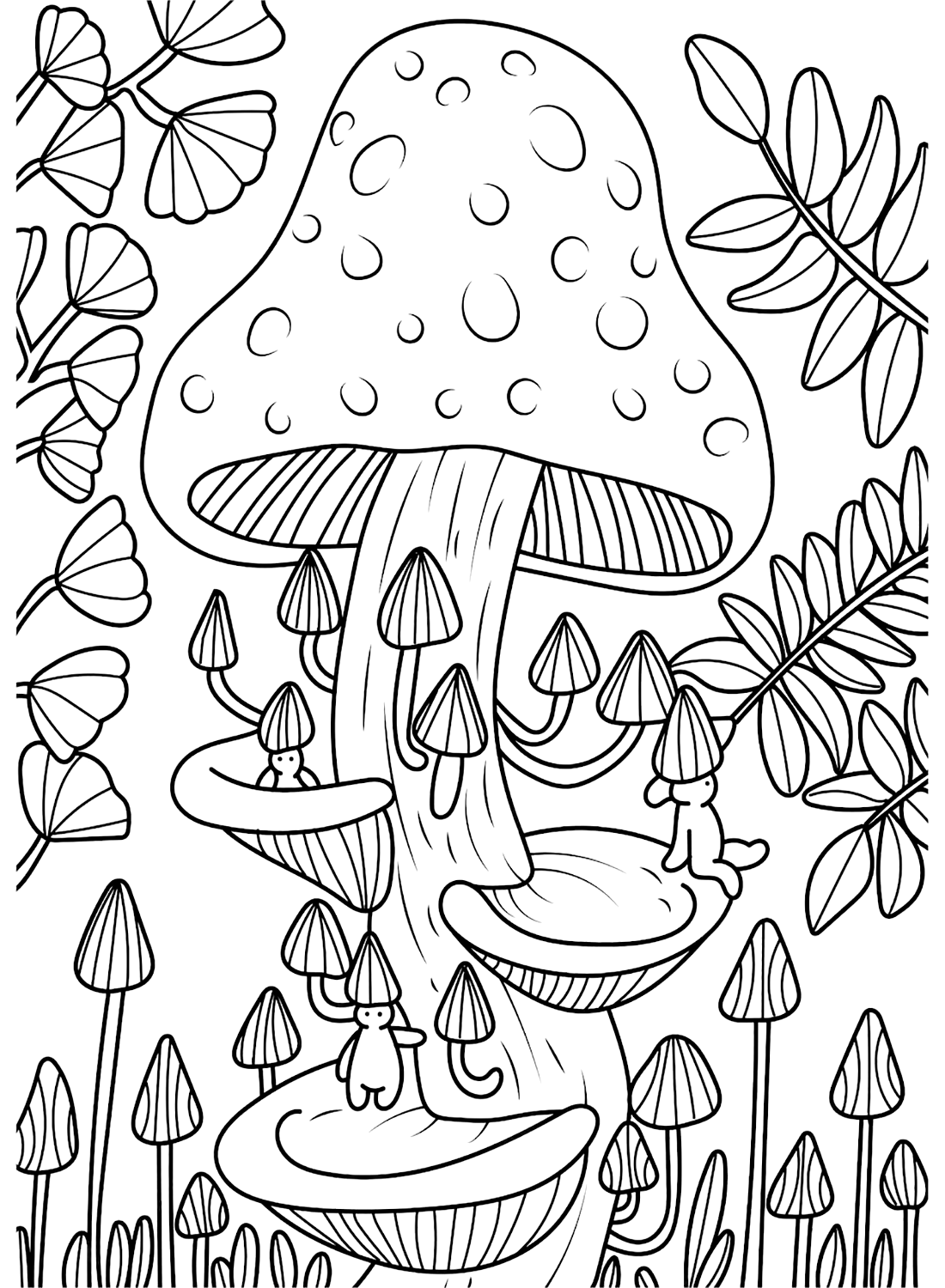 Mushroom Color Pages Free Printable Coloring Pages Mushroom Color Pages Free Printable Coloring Pages