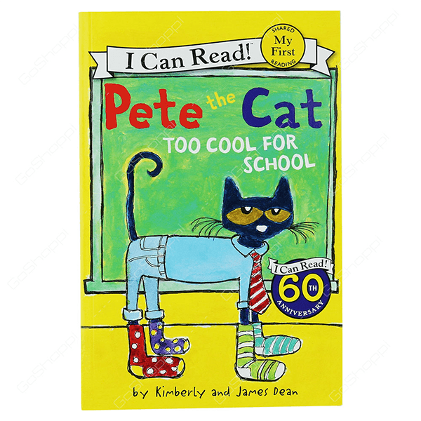 My First I Can Read Pete The Cat Too Cool For School JR Toy Company