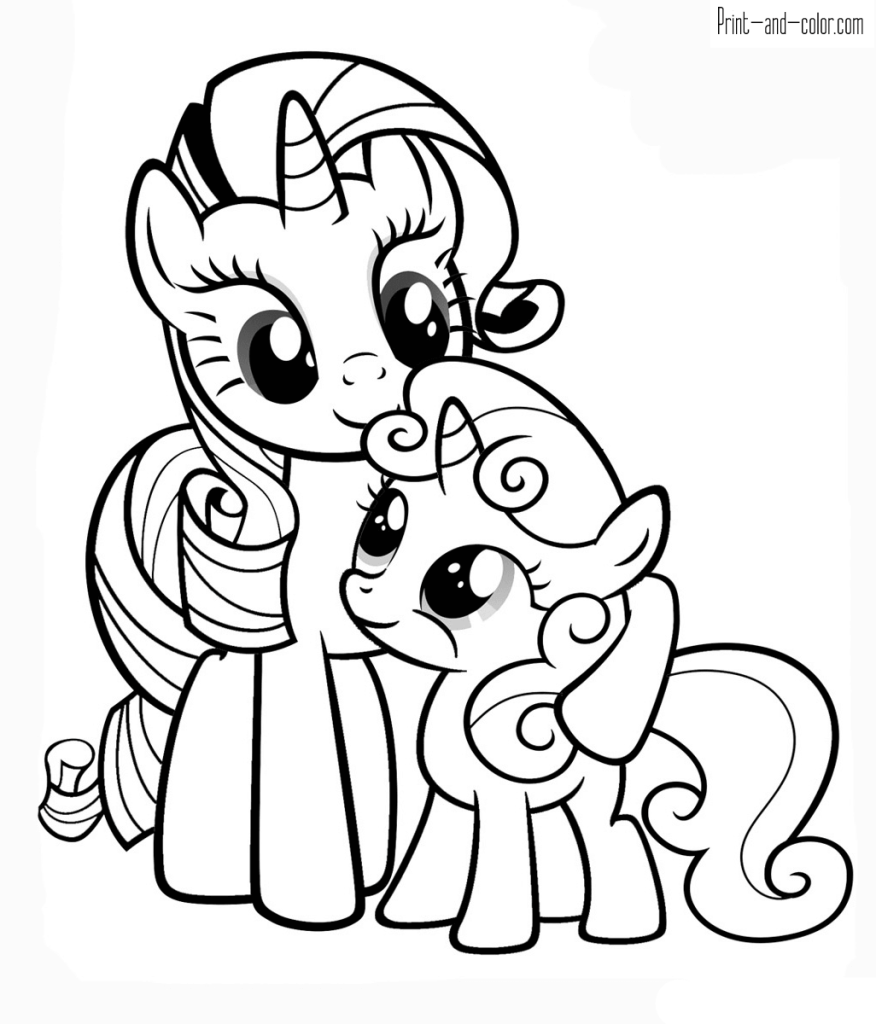 My Little Pony Coloring Pages Print And Color My Little Pony Coloring Pages Print And Color